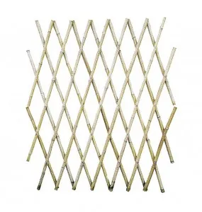 Grilaj tip spalier, cadru extensibil din bambus pentru plante cataratoare