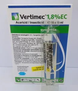 Insecticid-acaricid VERTIMEC 1,8 EC, 20 ml