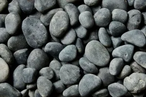 Piatra rotunda gri inchis (pebbles Dark), dimensiuni 1-3 cm in saci de 20 kg