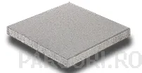 Dale din beton vibropresat RETTANGO gri (40 x 40 x 5 cm)